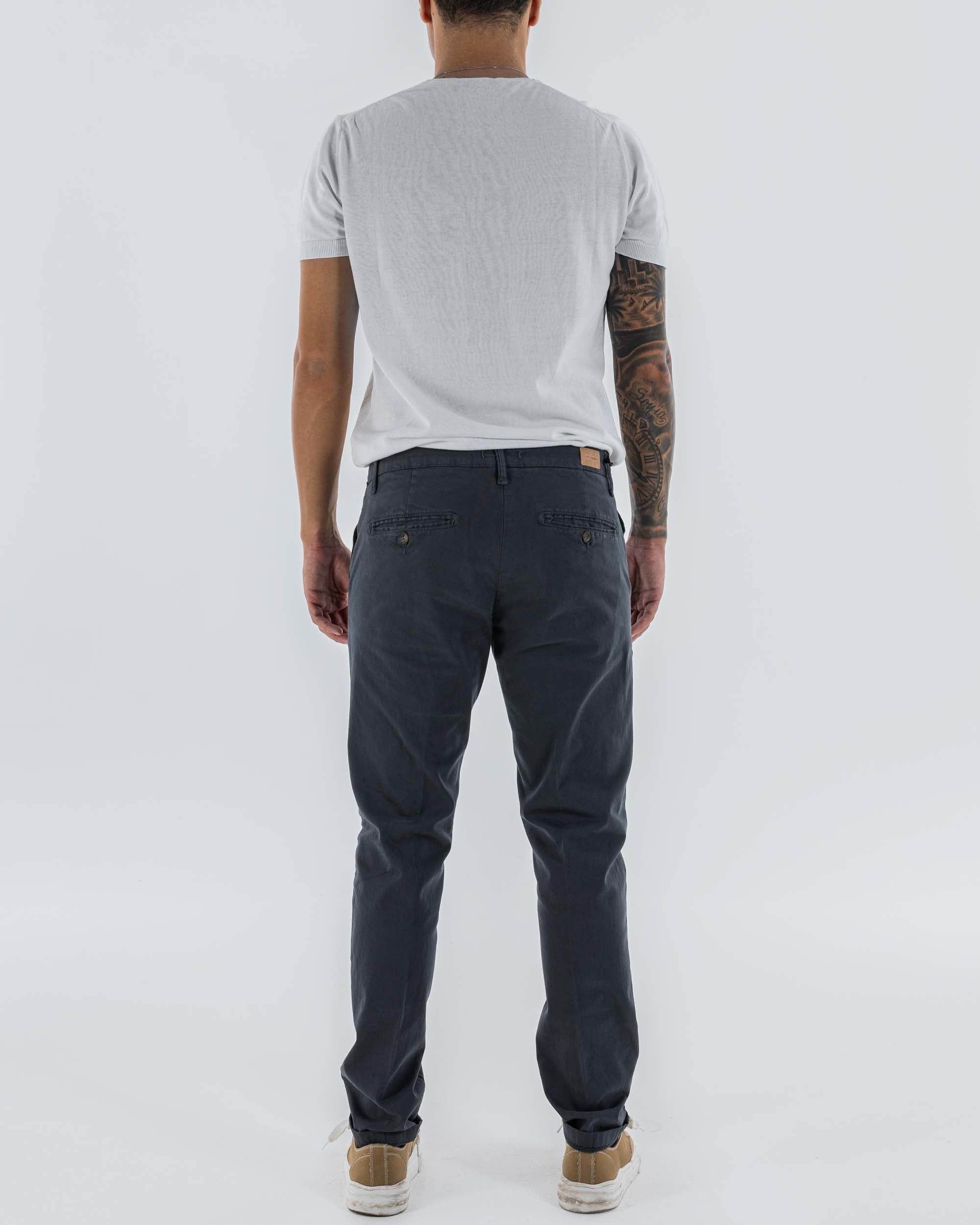 Pantalone tasca America Grigio