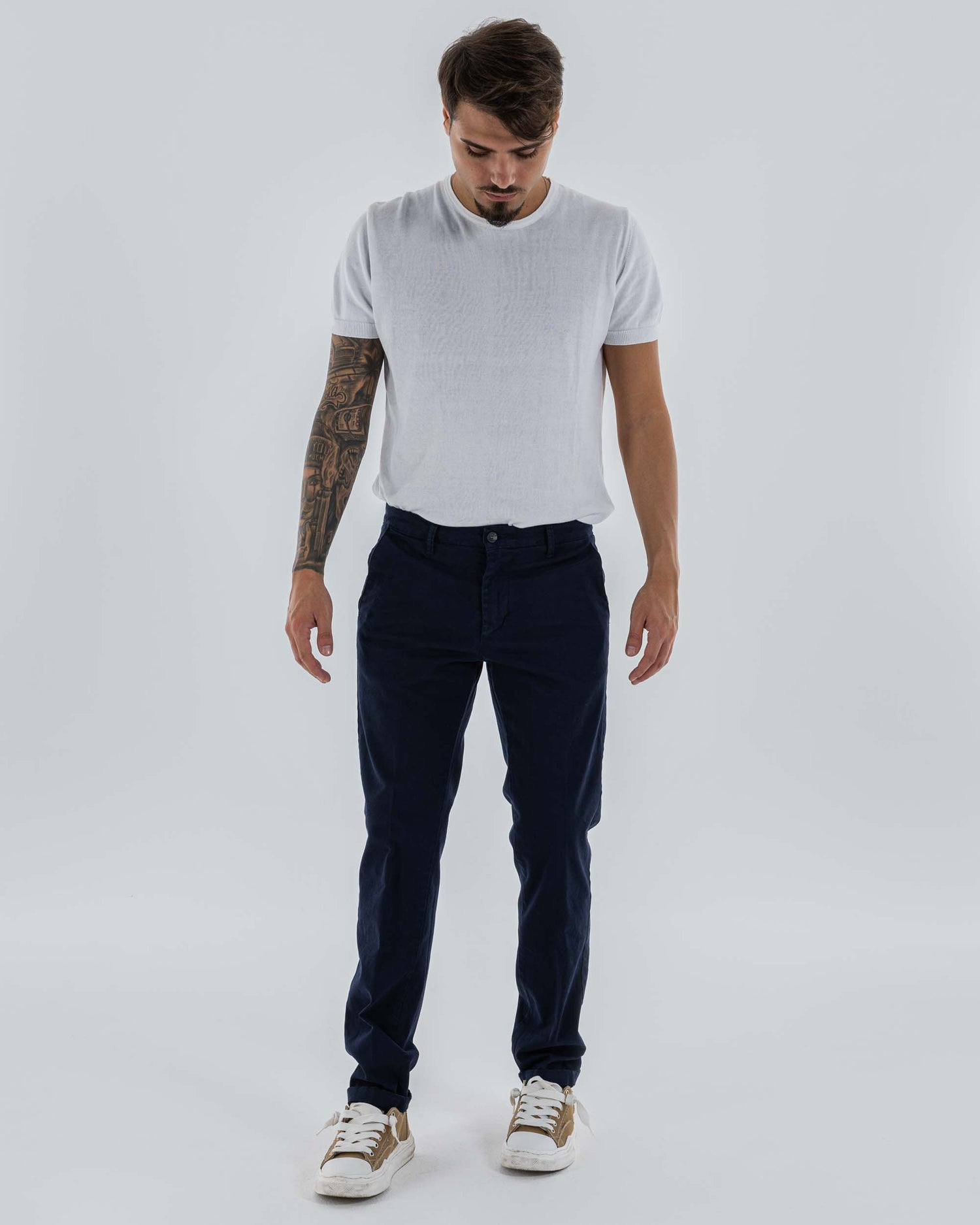 Pantalone tasca America Blu